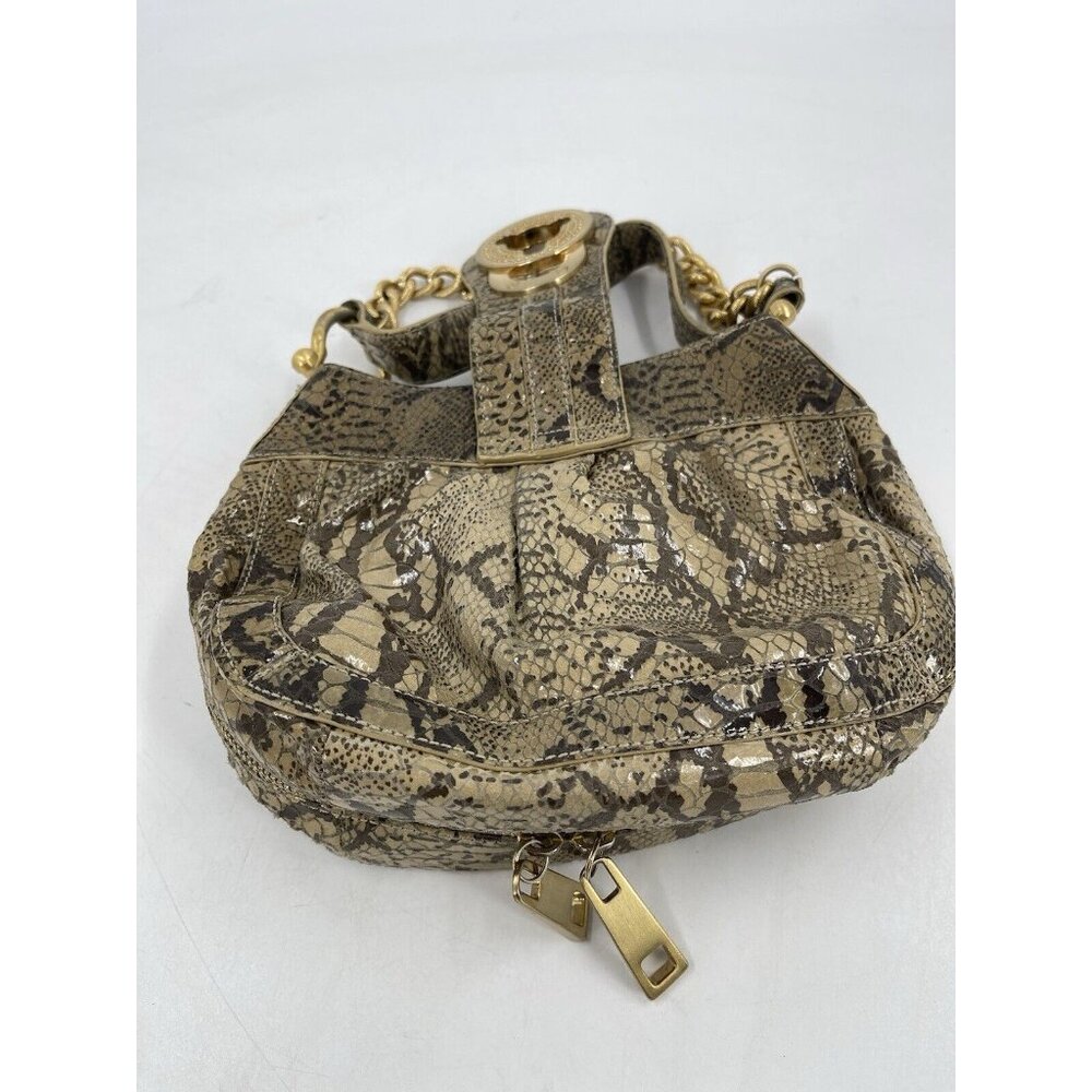 Steven By Steve Madden Faux Python Shoulder Purse… - image 6